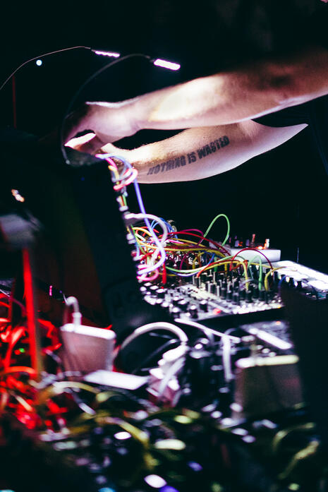 Christopher Coe performing live